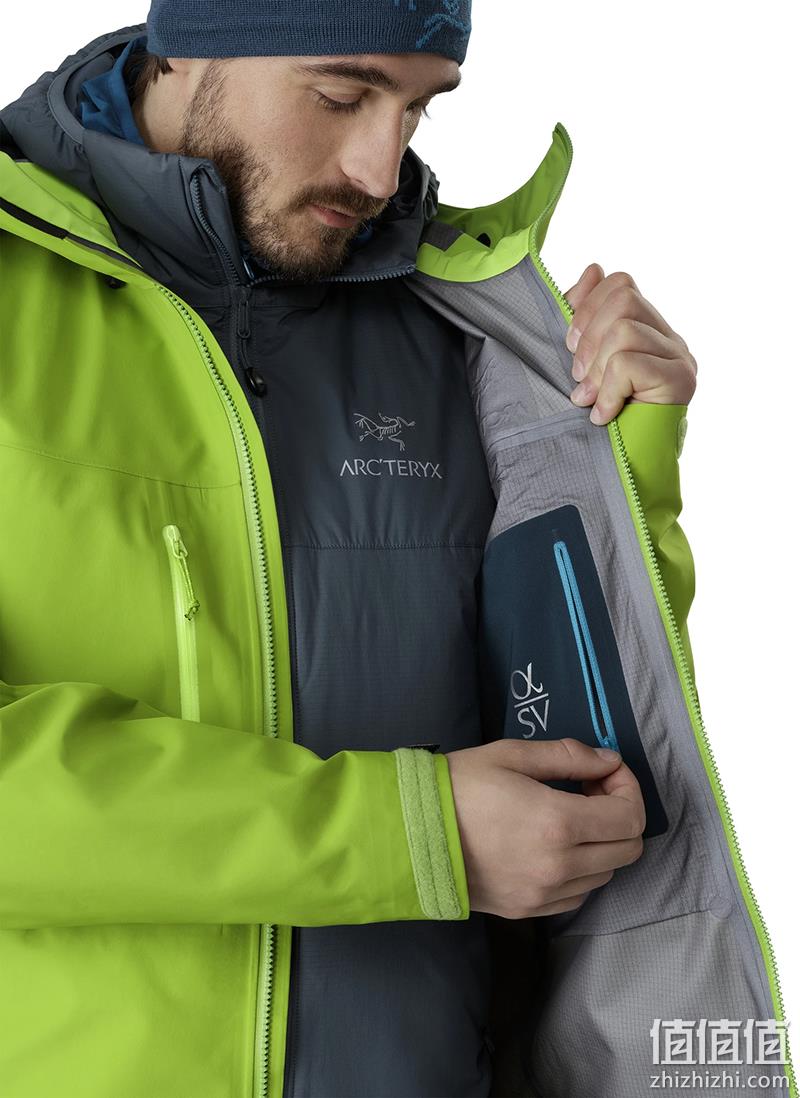 鸟家神衣！ARCTERYX 始祖鸟 Alpha SV 向导级防水冲锋衣 XL码 3849元（满减优惠） 值值值-买手聚集的地方