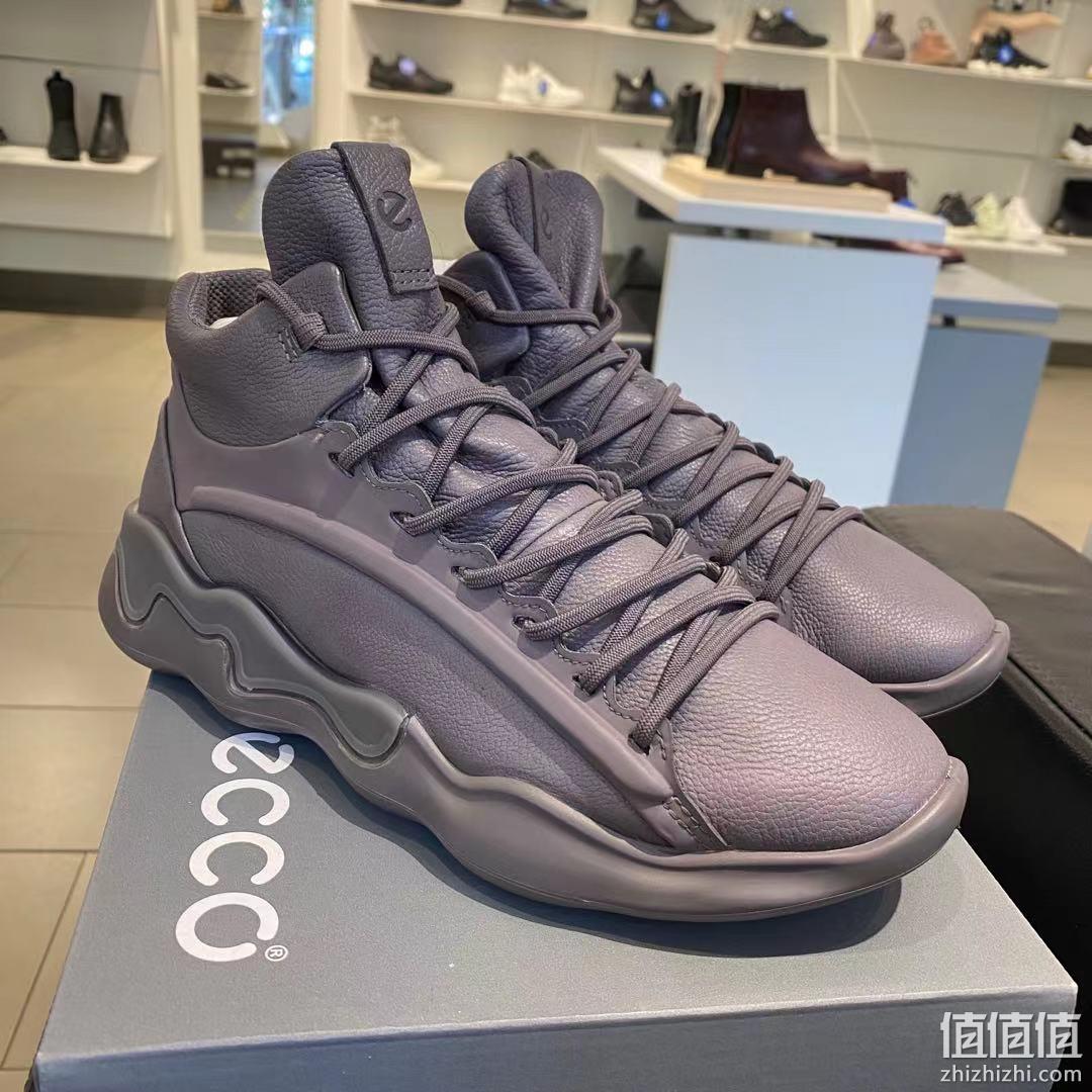 ECCO 爱步 Elo跃乐系列 女士高帮厚底老爹鞋 810863 新低630.78元（天猫折后1421元） 值值值-买手聚集的地方