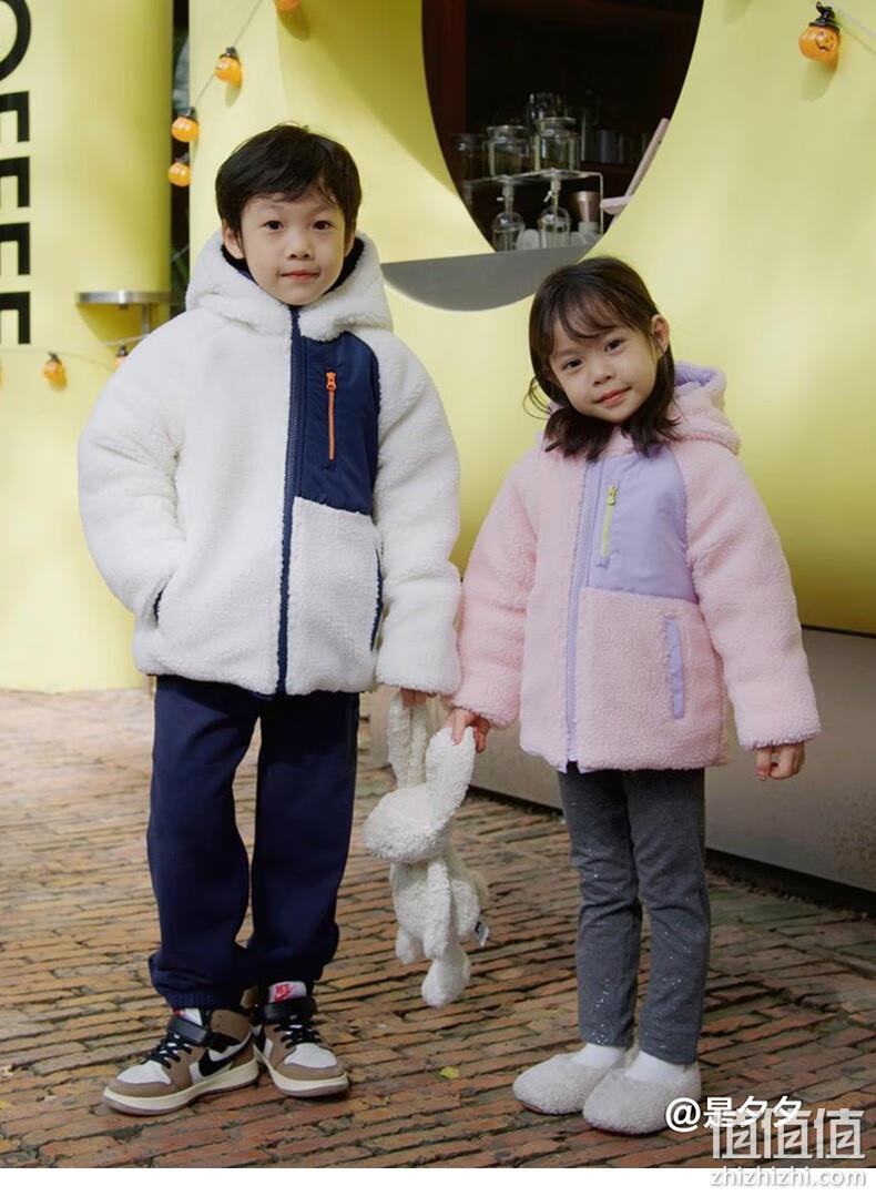 2022新款，Gap 盖璞 男女童两面穿保暖防雨连帽夹克 446031 新低199元包邮 值值值-买手聚集的地方