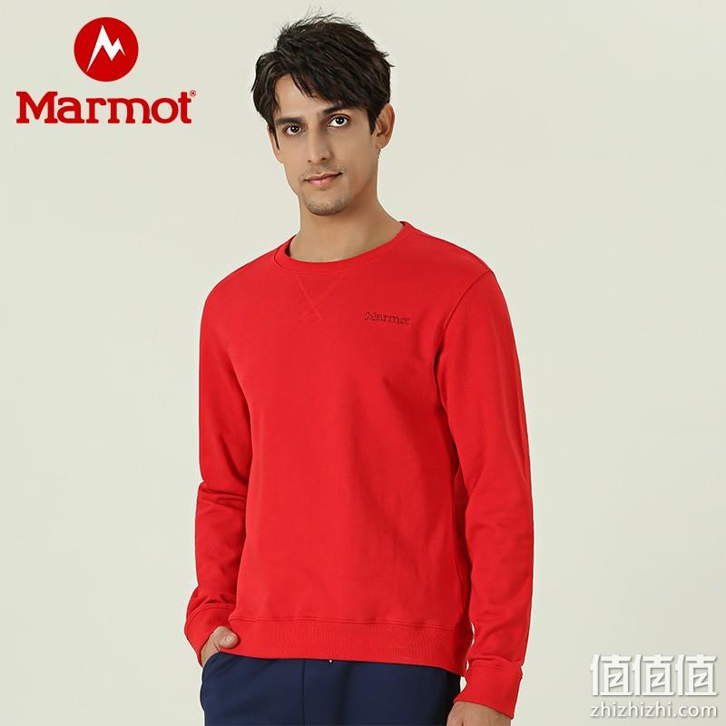 Marmot 土拨鼠 Revolver 男士户外圆领卫衣 3款 史低109元包邮（凑单低至99元） 值值值-买手聚集的地方