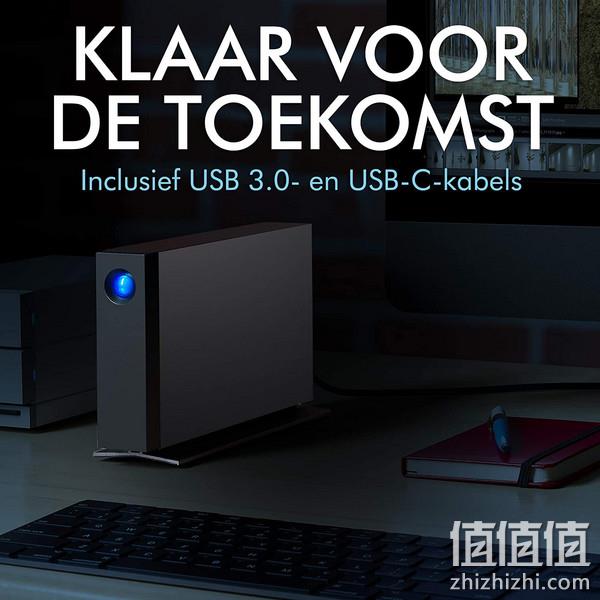 LaCie 雷孜 D2 Type-C/USB3.1/3.0 企业级3.5英寸桌面移动硬盘14TB 2849元（天猫旗舰店4699元） 值值值-买手聚集的地方