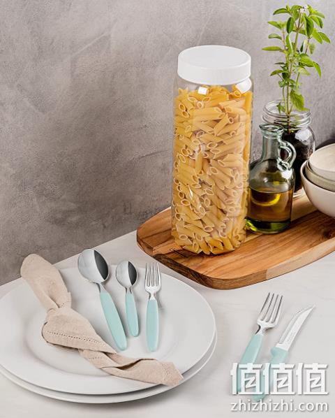 美洲百年厨具品牌，Tramontina 查蒙蒂纳  Ipanema系列 不锈钢餐具 30件套（6人） 184元 值值值-买手聚集的地方