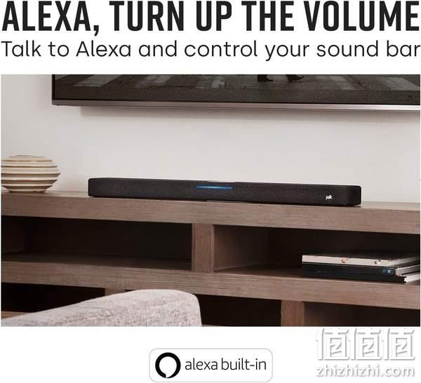 Polk Audio 普乐之声 React系列 杜比环绕回音壁音箱 内置Alexa语音助手 新低1092元 值值值-买手聚集的地方