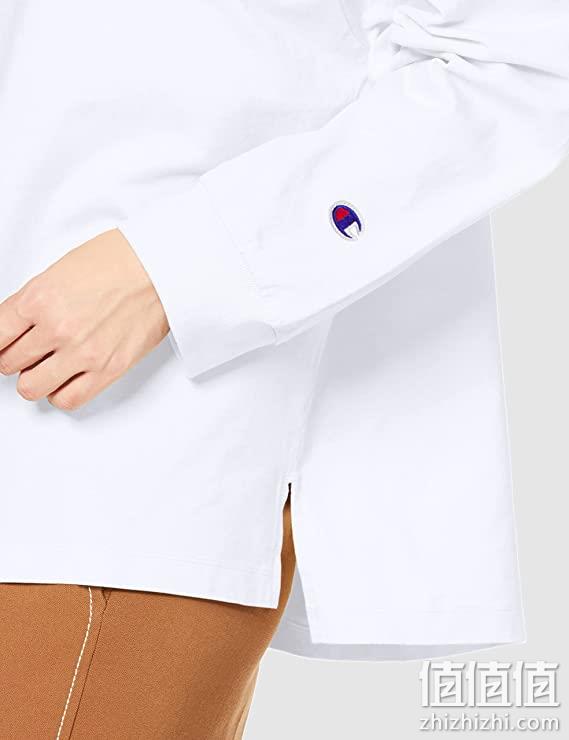 Champion 冠军 CW-V403 女士纯棉刺绣圆领套头卫衣 195.09元 值值值-买手聚集的地方