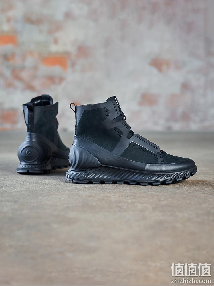 22新款秋季，ECCO 爱步 Exostrike Stealth 突破 男士高帮轻便减震运动鞋 833964 797.4元（天猫折后2467元） 值值值-买手聚集的地方