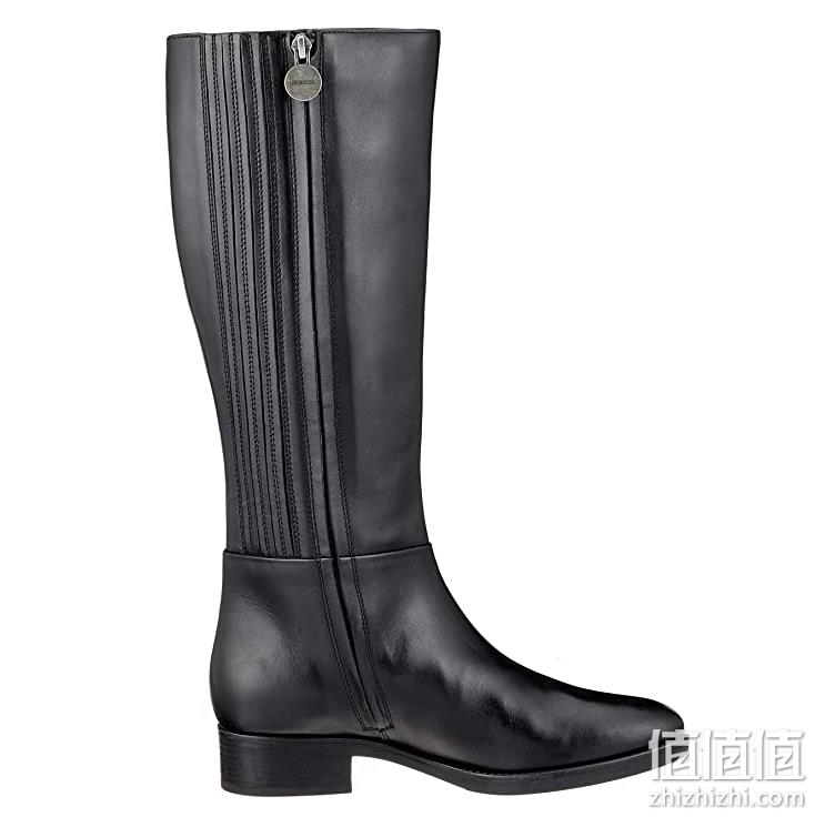 GEOX 健乐士 D Felicity D 女士真皮拉链长靴 D84G1D00043 新低536.38元 值值值-买手聚集的地方