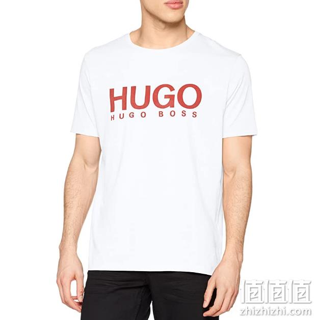 反季低价，HUGO Hugo Boss 雨果·博斯 Dolive 男士纯棉印花T恤50406203 154.64元 值值值-买手聚集的地方