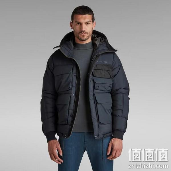 G-Star Raw Field 男士工装多袋连帽棉服外套D20516 870.47元（需用码） 值值值-买手聚集的地方