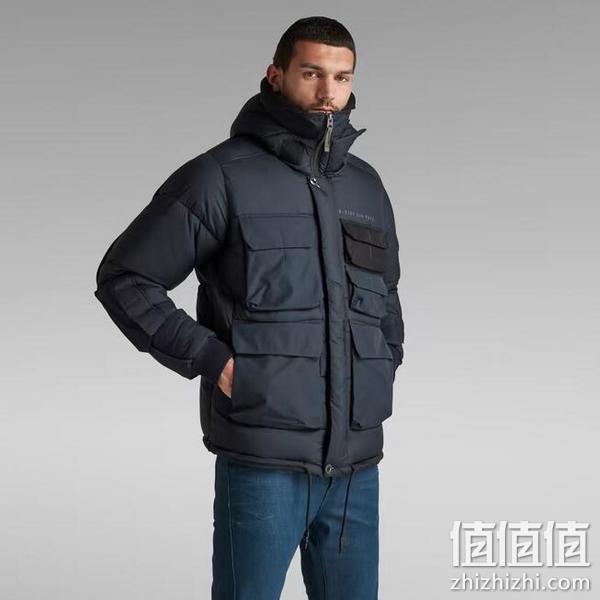 G-Star Raw Field 男士工装多袋连帽棉服外套D20516 870.47元（需用码） 值值值-买手聚集的地方