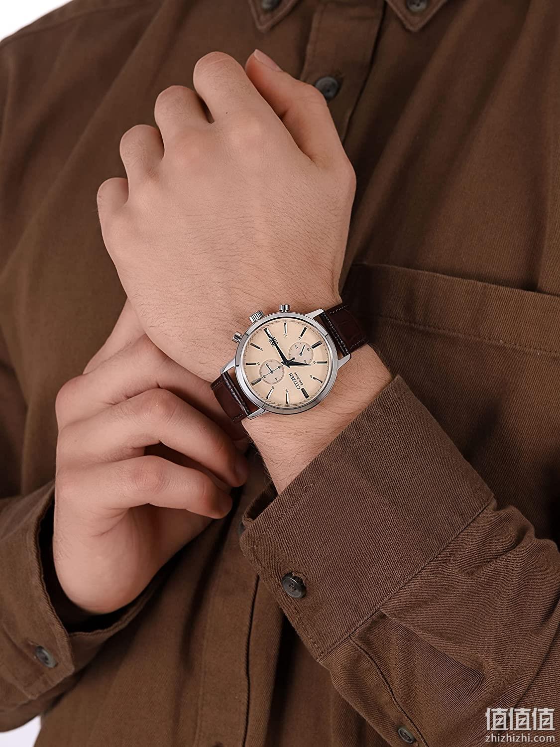 CITIZEN 西铁城  CA7061-26X 男士牛皮表带光动能手表 987.17元（满减） 值值值-买手聚集的地方