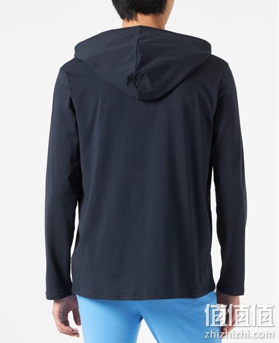 BOSS Hugo Boss 雨果·博斯 Identity 男士纯棉连帽长袖T恤 50465557 249.60元 值值值-买手聚集的地方