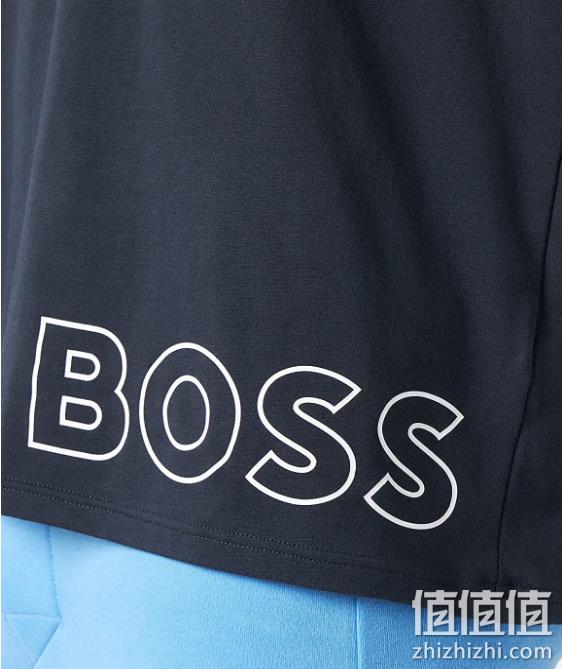 BOSS Hugo Boss 雨果·博斯 Identity 男士纯棉连帽长袖T恤 50465557 249.60元 值值值-买手聚集的地方