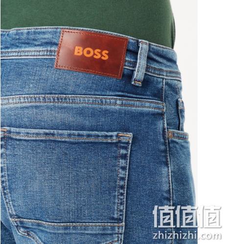30W*32L码，Hugo Boss 雨果·博斯 Taber BC-C 男士锥形修身牛仔裤 439.35元 值值值-买手聚集的地方