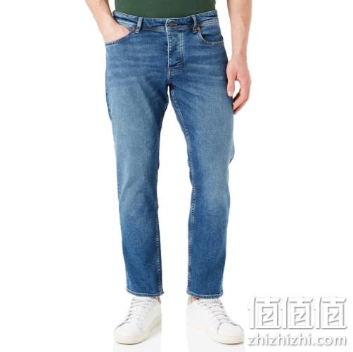 30W*32L码，Hugo Boss 雨果·博斯 Taber BC-C 男士锥形修身牛仔裤 439.35元 值值值-买手聚集的地方