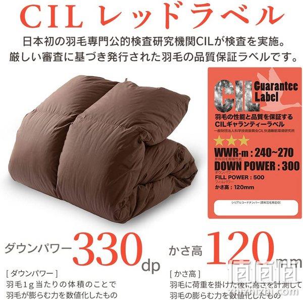 亚马逊销冠！Iris 爱丽思 85%白鸭绒羽绒被 150*210cm 498.41元 值值值-买手聚集的地方