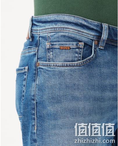 30W*32L码，Hugo Boss 雨果·博斯 Taber BC-C 男士锥形修身牛仔裤 439.35元 值值值-买手聚集的地方