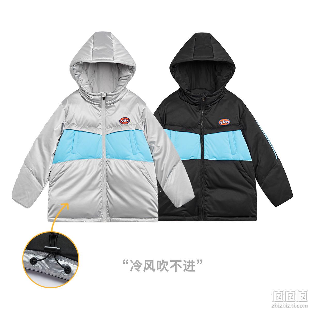 上海时装周走秀款，MQD 马骑顿 儿童中长款连帽羽绒服（110-160cm） 2色 199元包邮（需领券） 值值值-买手聚集的地方