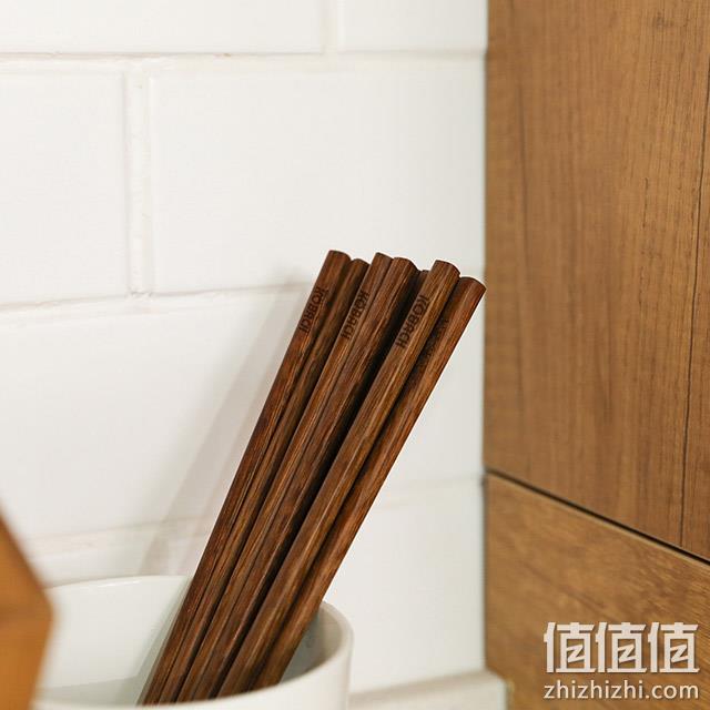 KBH 康巴赫 鸡翅木筷10双 19.9元包邮（双重优惠） 值值值-买手聚集的地方