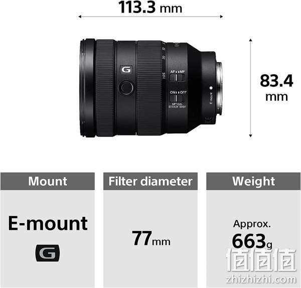 Sony 索尼 FE 24-105mm F4 G OSS 全画幅标准变焦G镜头SEL24105G 5315.68元 值值值-买手聚集的地方