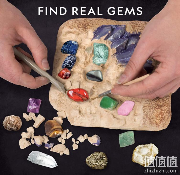 销量第一！National Geographic 国家地理 挖掘考古套装玩具15颗 148.29元（可2件95折） 值值值-买手聚集的地方