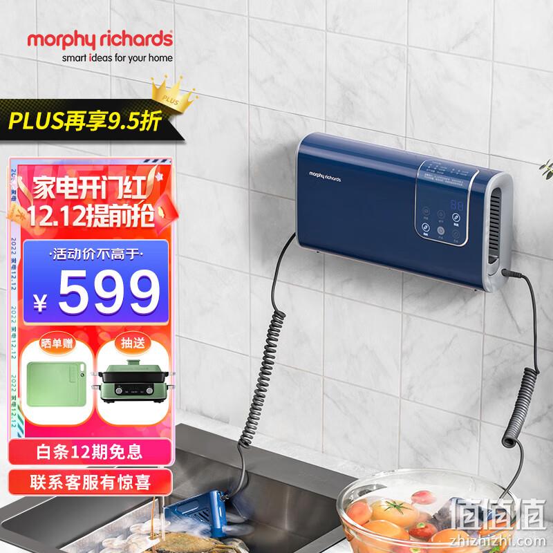 PLUS会员，Morphy Richards 摩飞电器 MR2061 食材净化机 399元包邮（多重优惠） 值值值-买手聚集的地方