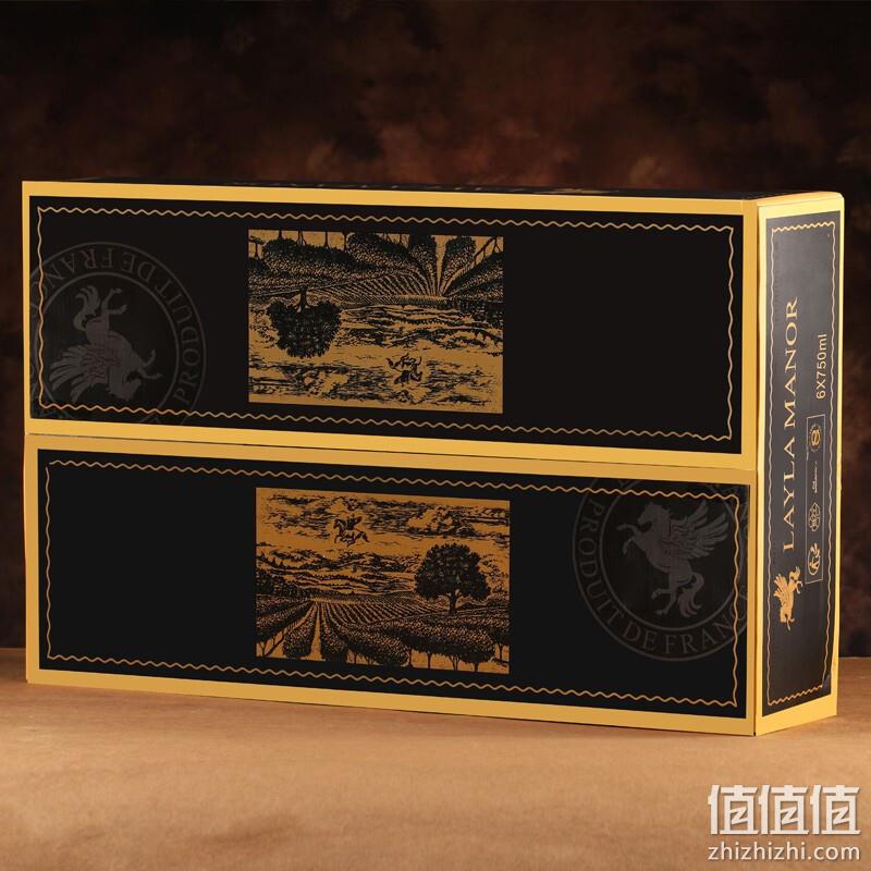 法国原瓶进口，Layla Manor 蕾拉 14度干红葡萄酒750mL*6支礼盒装 169元包邮（双重优惠） 值值值-买手聚集的地方