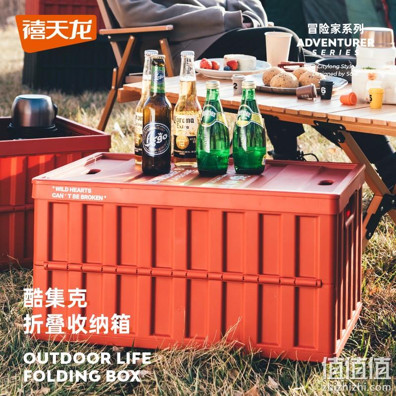 PLUS会员 ，Citylong 禧天龙 冒险家系列 X-6275 折叠收纳箱 大号64L 多色 史低64元包邮（双重优惠） 值值值-买手聚集的地方