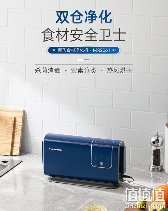 PLUS会员，Morphy Richards 摩飞电器 MR2061 食材净化机 399元包邮（多重优惠） 值值值-买手聚集的地方