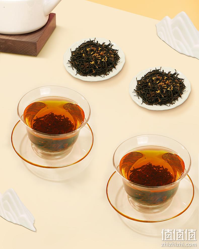 浙江老牌，狮峰 杭州特产桂花红茶 50g*3罐 78元包邮（26元/罐） 值值值-买手聚集的地方