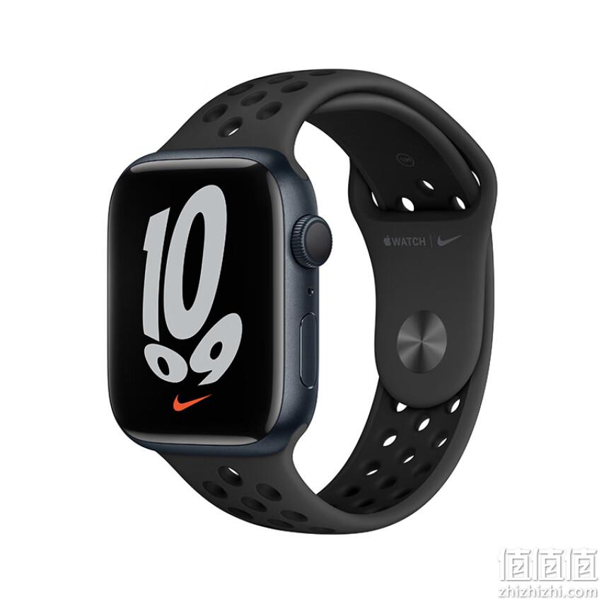 Apple 苹果 Apple Watch Series 7 智能手表 45mm Nike·GPS款 2599元包邮（多重优惠） 值值值-买手聚集的地方