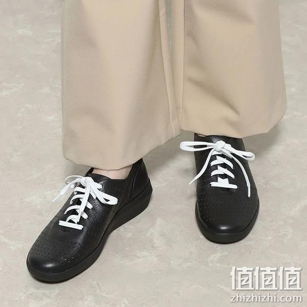 Clarks 其乐 云步系列 Kayleigh Aster 女士系带真皮休闲鞋 244.44元 值值值-买手聚集的地方