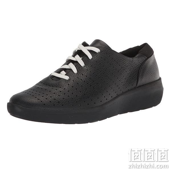 Clarks 其乐 云步系列 Kayleigh Aster 女士系带真皮休闲鞋 244.44元 值值值-买手聚集的地方