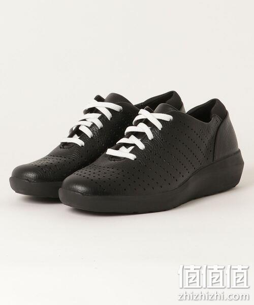 Clarks 其乐 云步系列 Kayleigh Aster 女士系带真皮休闲鞋 244.44元 值值值-买手聚集的地方