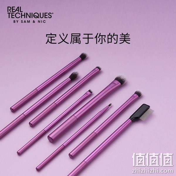 Real Techniques 进阶版眼部化妆刷八件套 78.12元 值值值-买手聚集的地方