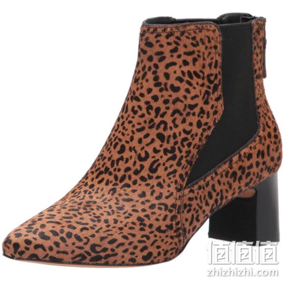 Cole Haan 可汗 女士小牛皮豹纹方根短靴 W22336 402.98元 值值值-买手聚集的地方
