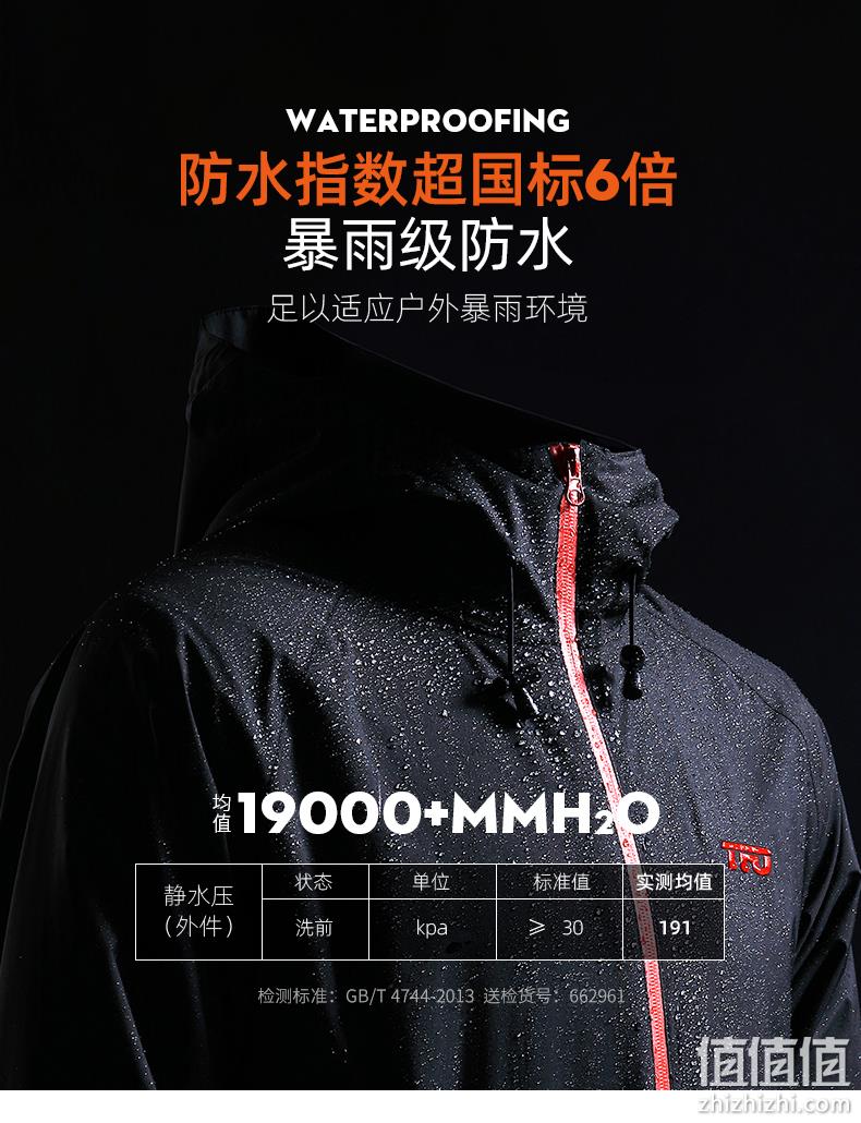 The first outdoor 第一户外 情侣款三合一冲锋衣 多色+凑单品 史低130元包邮（双重优惠） 值值值-买手聚集的地方