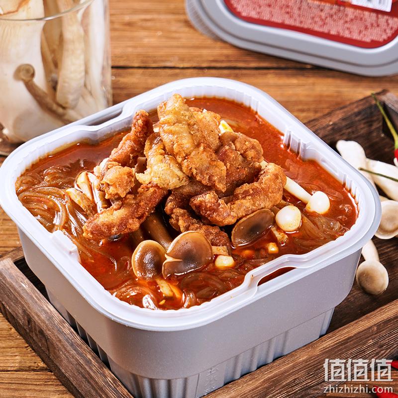 自嗨锅 方盒 麻麻辣辣牛牛/重庆麻辣菌菇鲜蔬/重庆麻辣午餐肉/重庆麻辣脆牛 任选4桶 36.8元包邮（需用券，拍4件） 值值值-买手聚集的地方