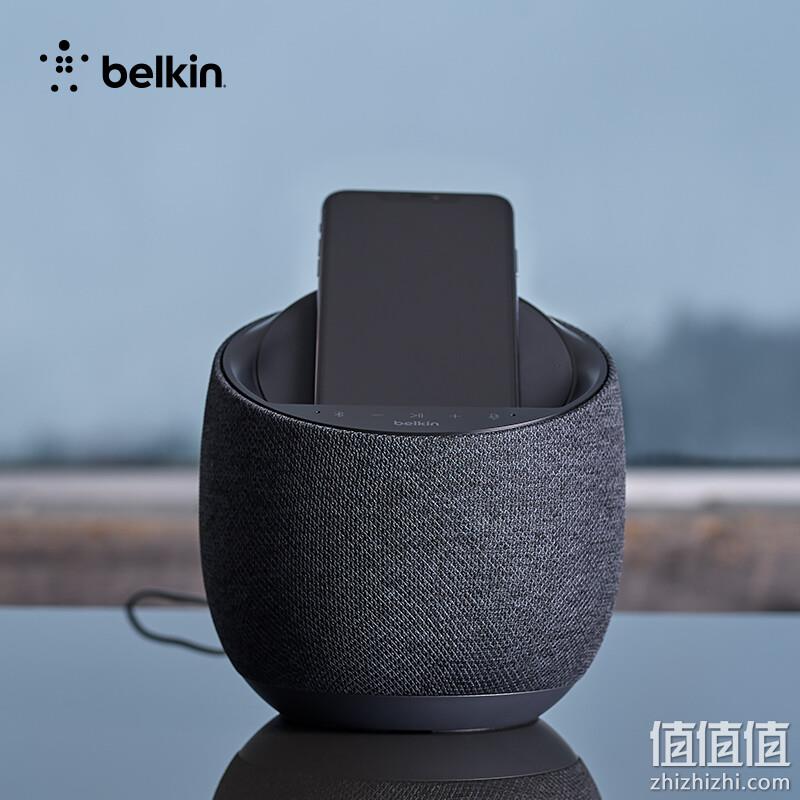 Belkin 贝尔金 帝瓦雷联名款 SoundForm™ Elite 无线充WIFI智能音箱 2色 648元包邮（3人团） 值值值-买手聚集的地方