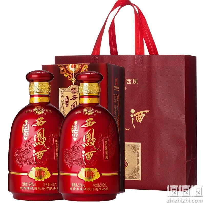 88会员，西凤酒 封坛10年 52度凤香型白酒 500ml*6瓶礼盒装 1091.55元包邮（181.92元/瓶） 值值值-买手聚集的地方