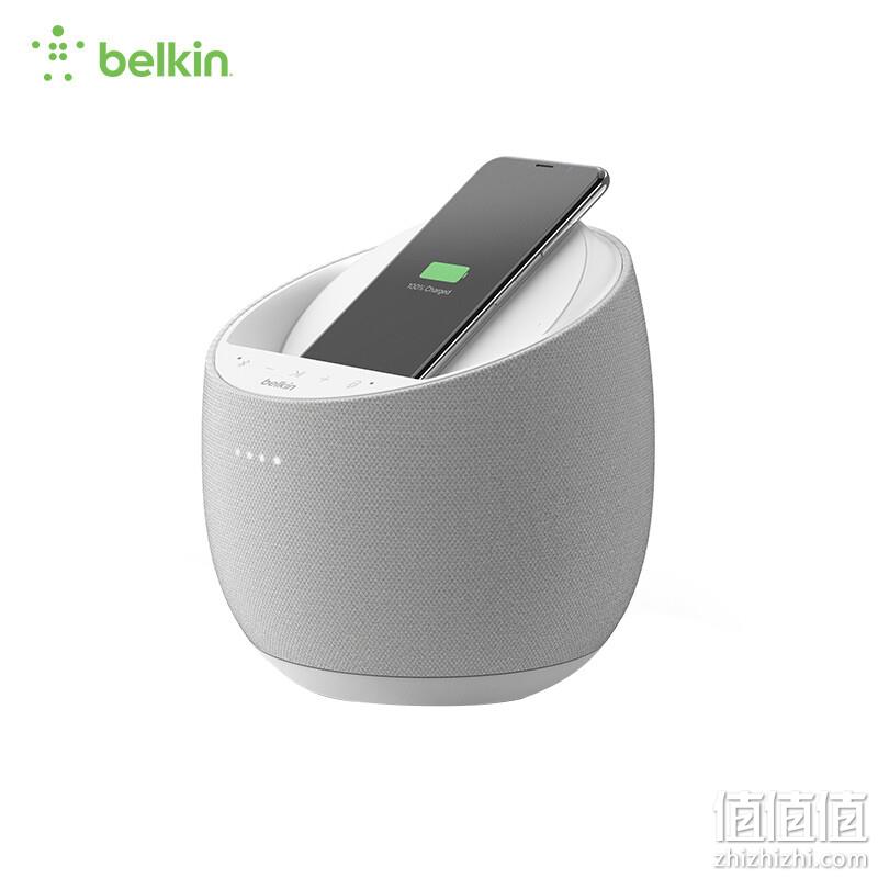 Belkin 贝尔金 帝瓦雷联名款 SoundForm™ Elite 无线充WIFI智能音箱 2色 648元包邮（3人团） 值值值-买手聚集的地方