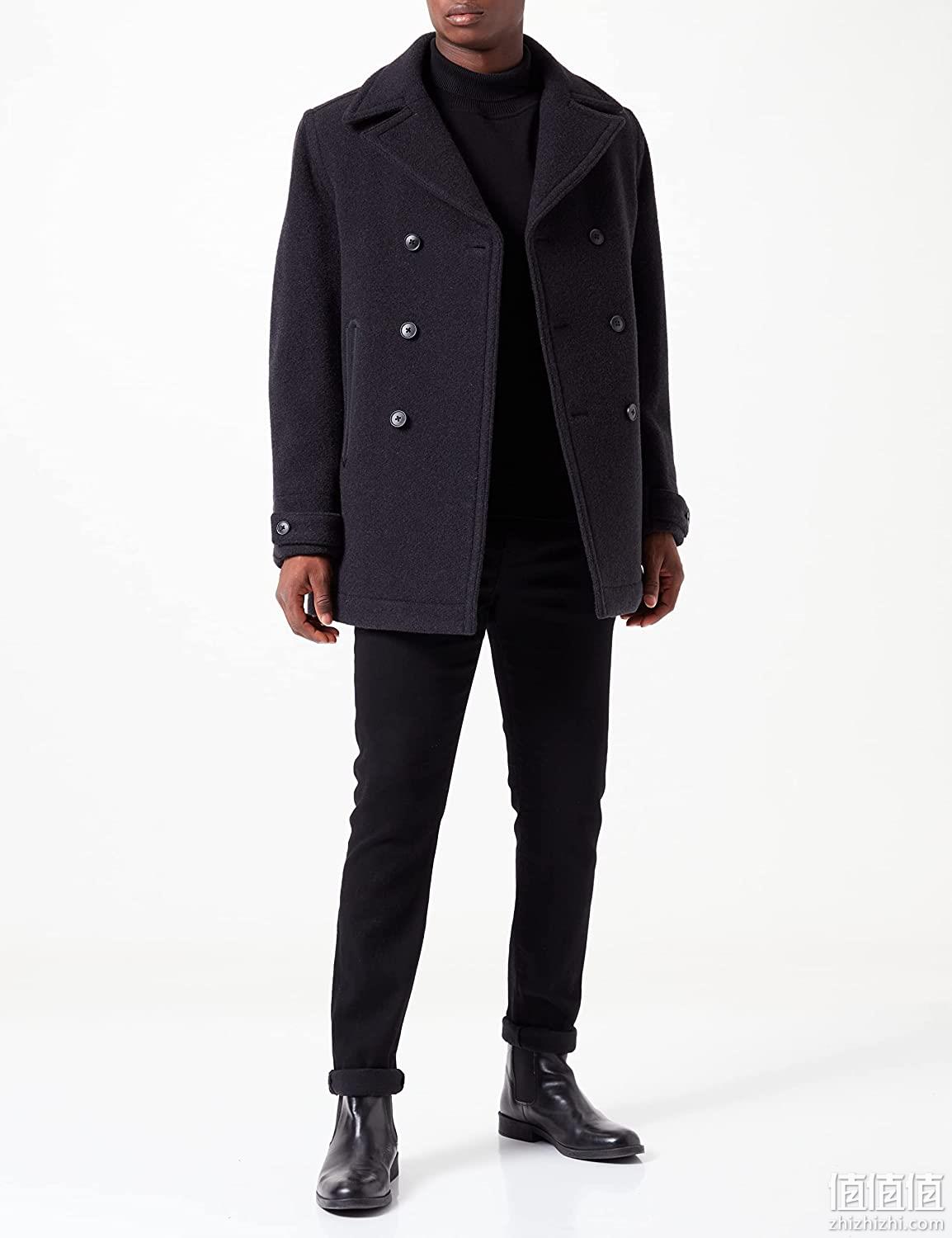 BOSS Hugo Boss 雨果·博斯 Oltegra 男士纯初剪羊毛双排扣外套 1496.28元 值值值-买手聚集的地方