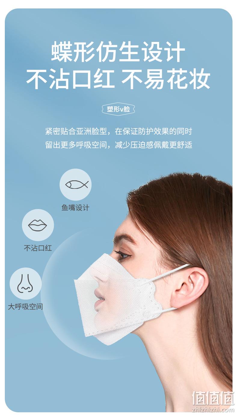 ZSEN中森医疗 KF94一次性柳叶型3d立体医用外科口罩 30只 14.9元包邮（需领券） 值值值-买手聚集的地方