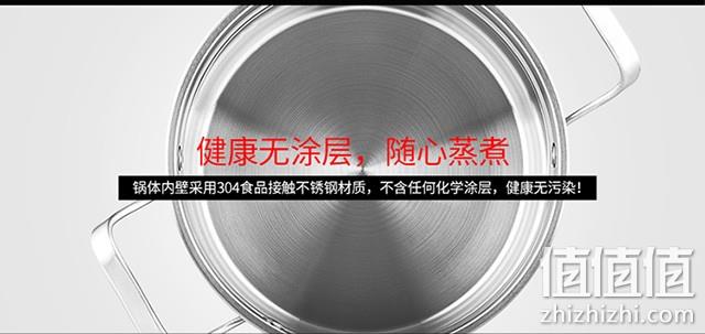 COOKER KING 炊大皇 304不锈钢加厚双耳汤锅22cm T22A 新低59元包邮（需领券） 值值值-买手聚集的地方