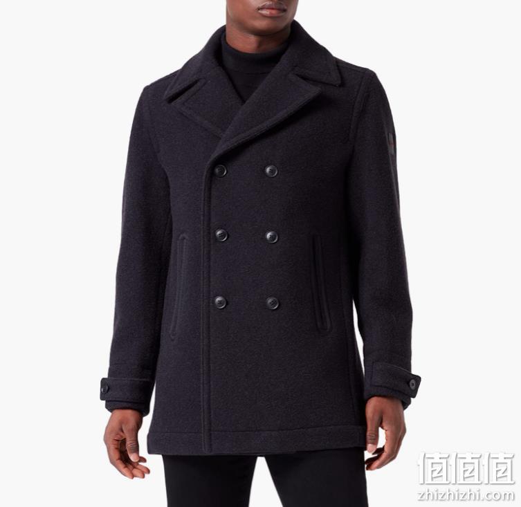 BOSS Hugo Boss 雨果·博斯 Oltegra 男士纯初剪羊毛双排扣外套 1496.28元 值值值-买手聚集的地方