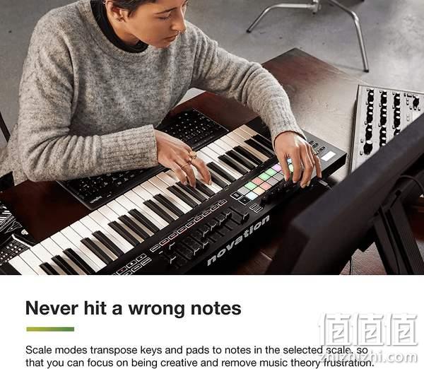 Novation 诺维逊 Launchkey 61 [MK3] 第三代MIDI编曲键盘 61键 1460元（另有Mini款496元） 值值值-买手聚集的地方