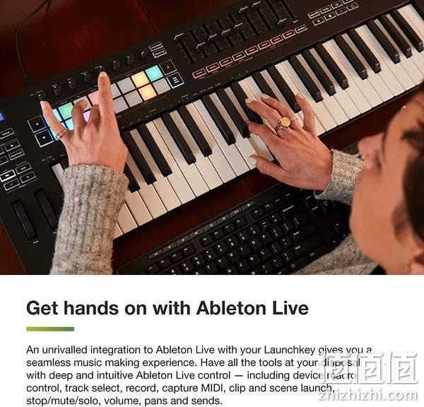 Novation 诺维逊 Launchkey 61 [MK3] 第三代MIDI编曲键盘 61键 1460元（另有Mini款496元） 值值值-买手聚集的地方