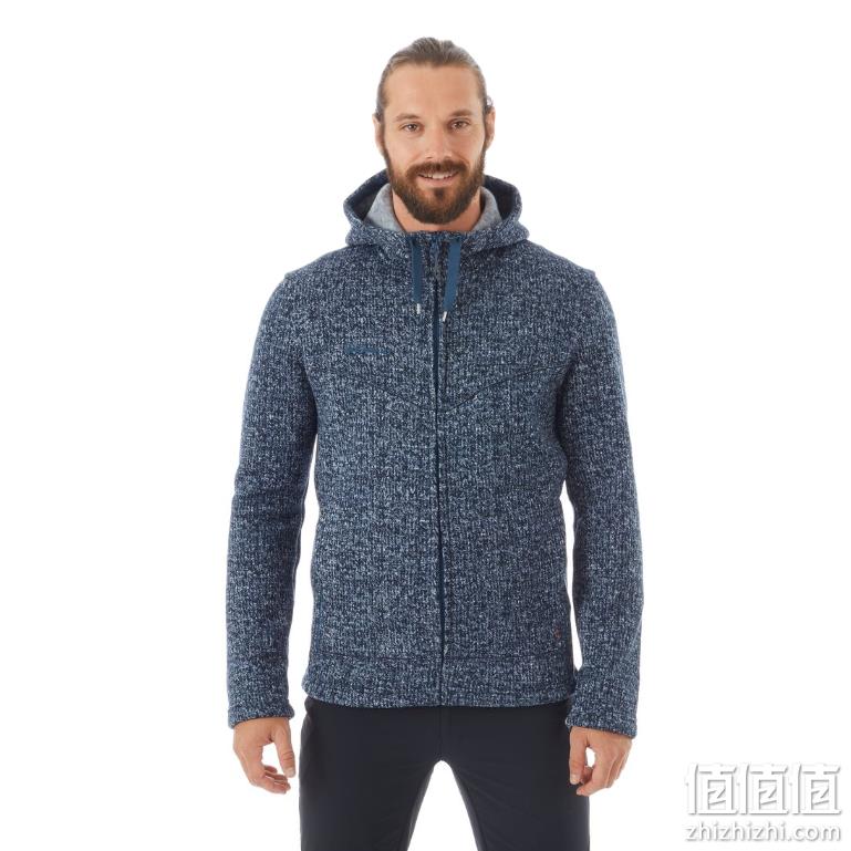 M码，Mammut 猛犸象 Chamuera 男士连帽抓绒夹克1014-01360 654.22元（天猫折后1349元） 值值值-买手聚集的地方