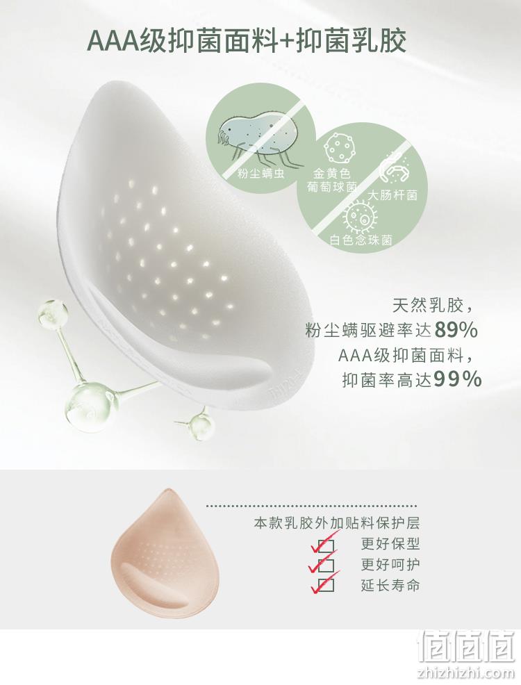 COYEEE 加一尚品 抑菌乳胶无痕透气文胸 M33/M32/W01 59元包邮（需领券） 值值值-买手聚集的地方