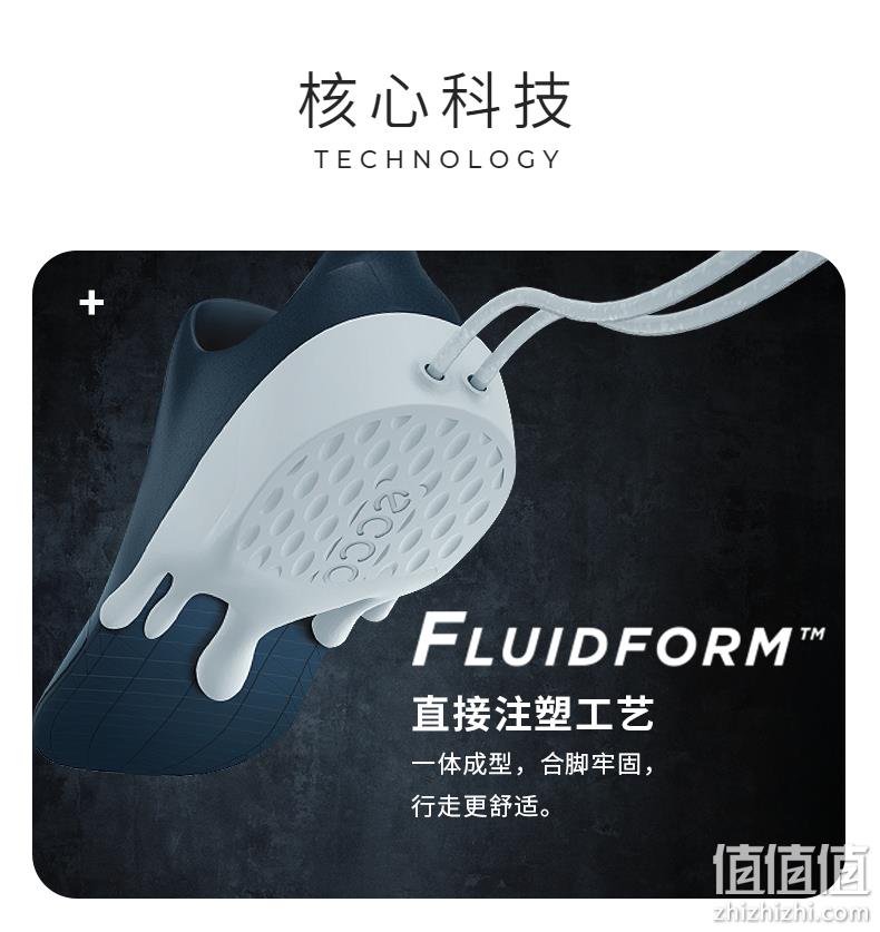 Ecco 爱步 Turn扭转系列 男士一脚蹬休闲GTX防水皮鞋510184 568.26元 值值值-买手聚集的地方