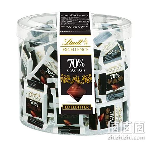 Lindt 瑞士莲 Excellence系列 70%巧克力 385g 新低86.65元 值值值-买手聚集的地方